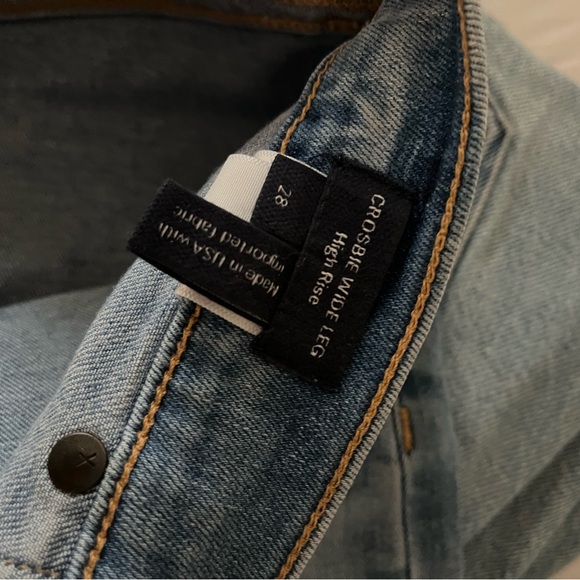 Veronica Beard Crosbie Wide Leg Jeans in Amethyst - Picture 4 of 4